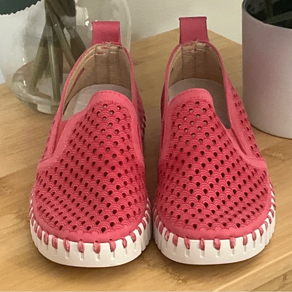 ISLE JACOBSEN Girls Tulip Slip Ons- Rose Violet - Size EU Sz 30, US Sz 12.5 NEW - Picture 4 of 7